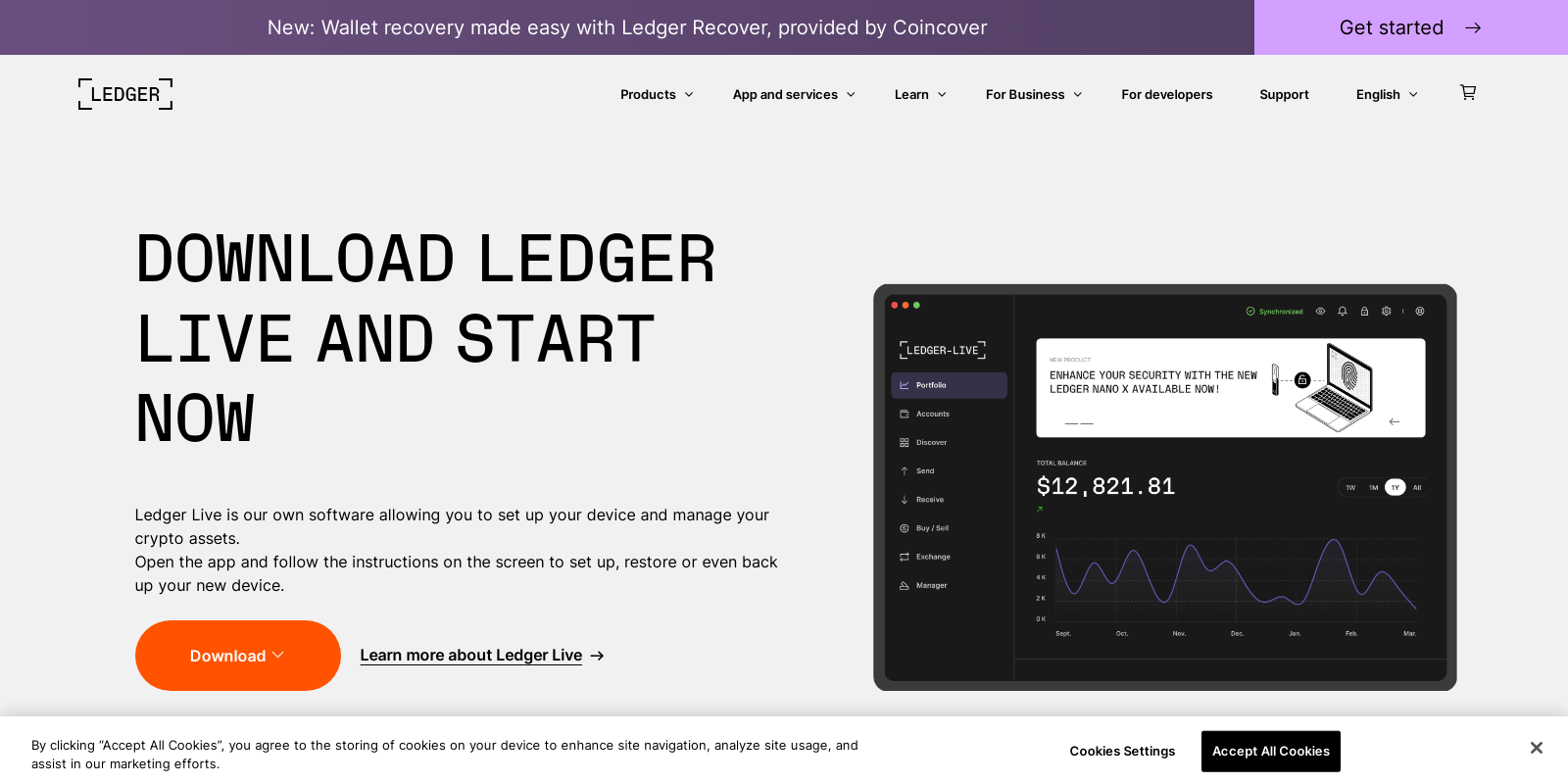 Ledger.com/start - Getting started | Ledger Live